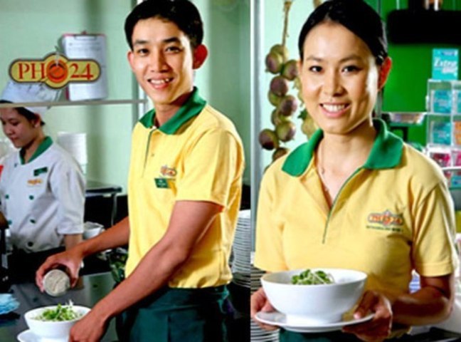 Đồng phục nhà hàng - Xưởng May Việt Hùng